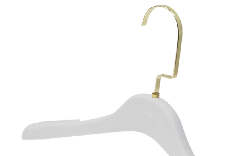 White Chic and Stylish Plastic Hanger