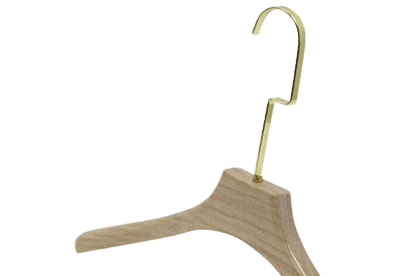 Stylish Simple Wooden Metal Hook Hanger
