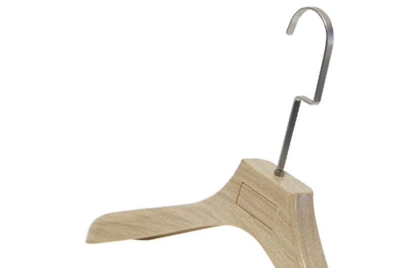 High-Quality Wooden Metal Hook Pants Hanger
